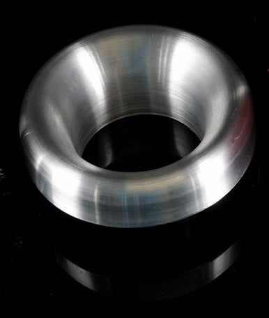 3.5' Aluminum Velocity Stack (6' Inlet / 3.5' Outlet)