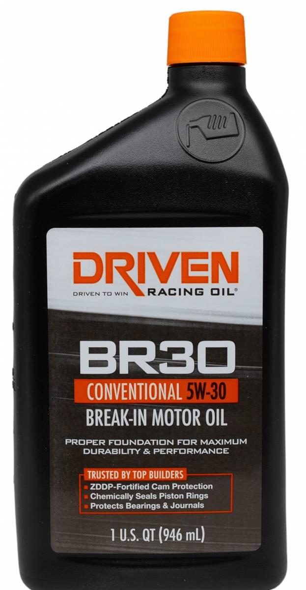 5w30 Driven Racing Oil BR30 Break-In Motor Oil
