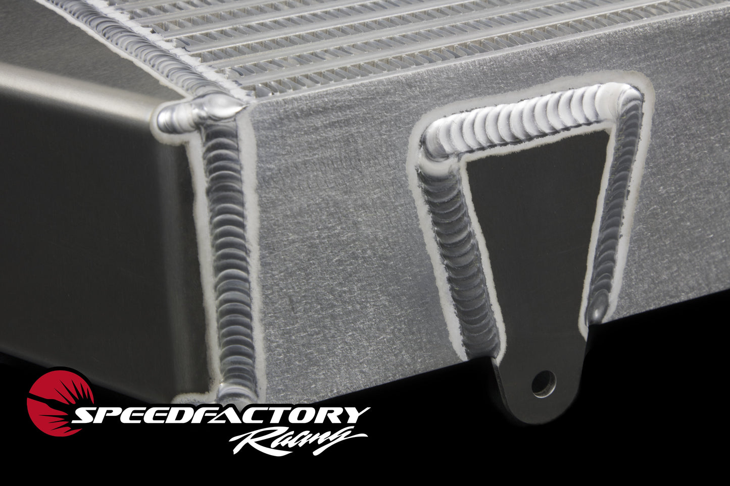 SpeedFactory Racing HP Front Mount Intercooler Upgrade for 1993-1998 MKIV Toyota Supra Turbo - 3" Inlet / 3" Outlet (850HP-1000HP+)