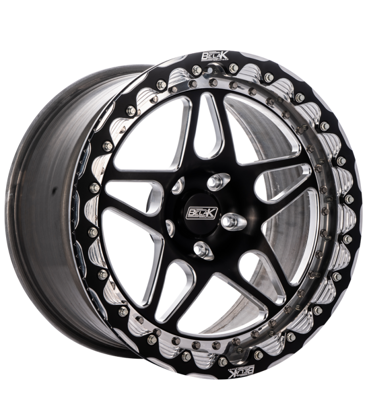 Belak 18x10 / 6.75in BS / 5x114.3 BP / High Pad / Series 3 Wheel - Single Beadlock