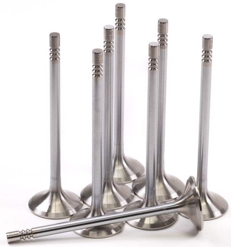 GSC P-D Ford Mustang 5.0L Coyote Gen 3 32mm Head (STD) Super Alloy Exhaust Valve - Set of 8