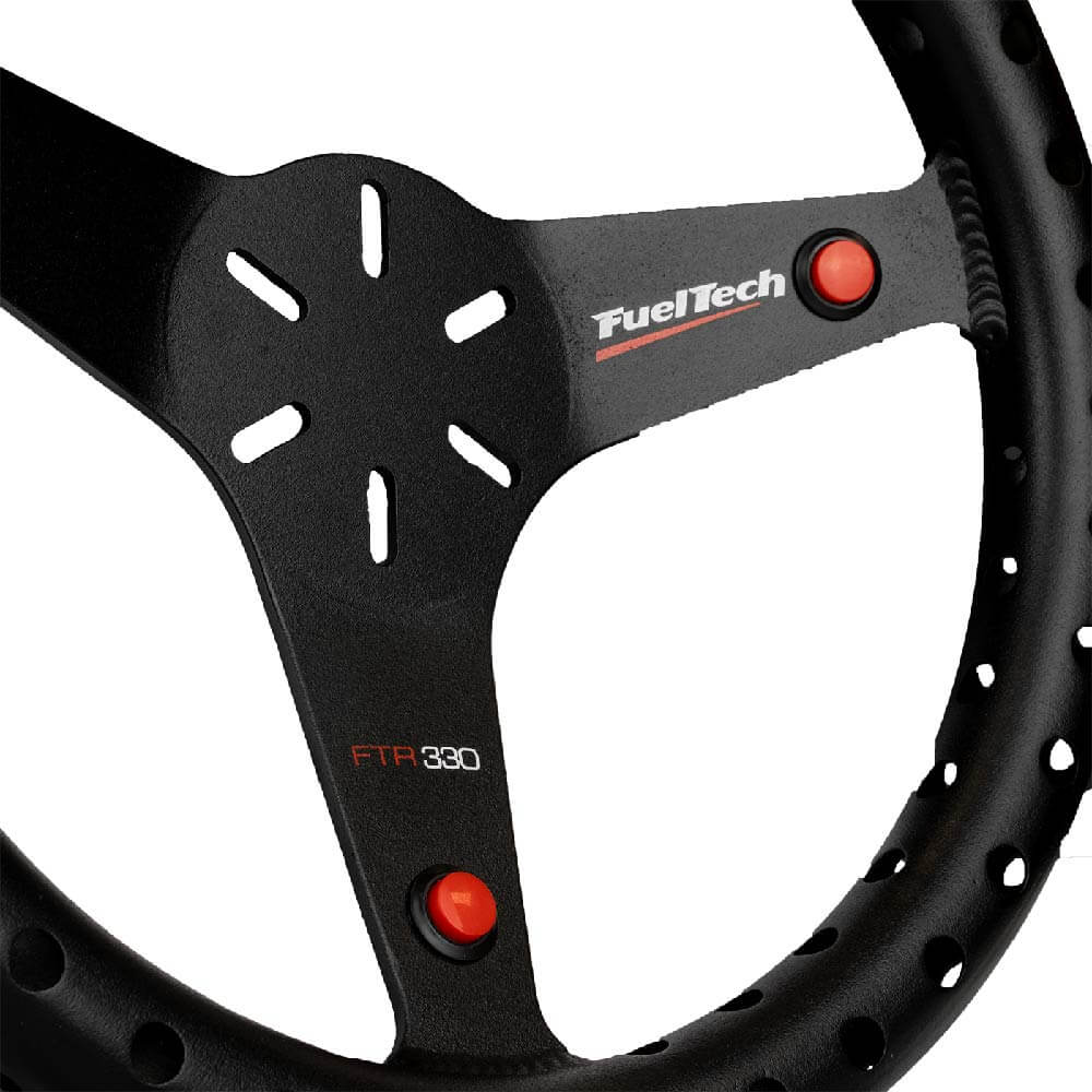 Lightweight steering wheel for racing from FuelTech