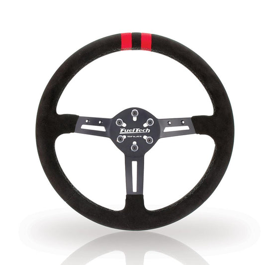 Ergonimic racing steering wheel from FuelTech