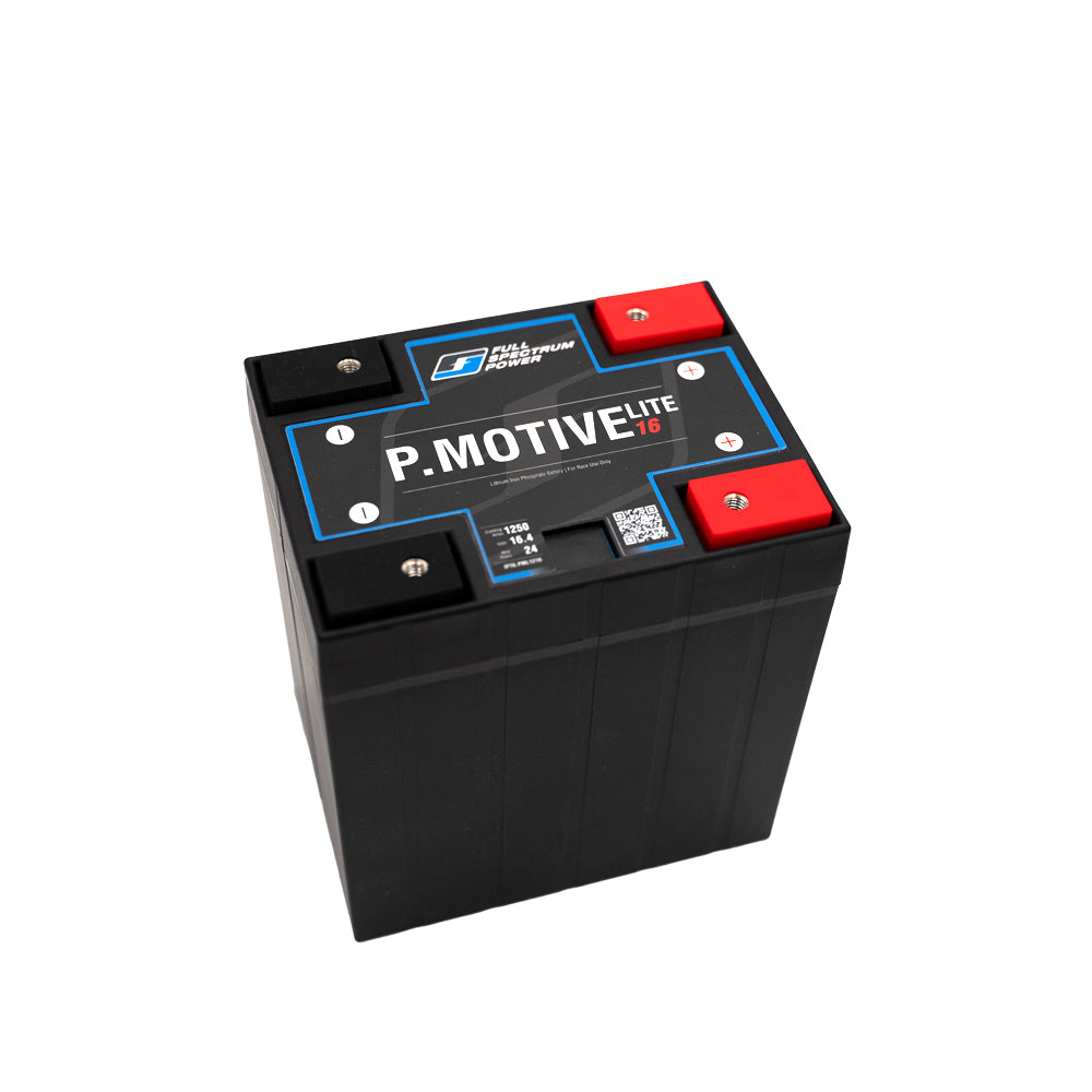 P.MotiveLite 16V 1250 CA 16 Volt Lithium Racing Battery – IPT6.PML1216 Best Drag Racing Battery