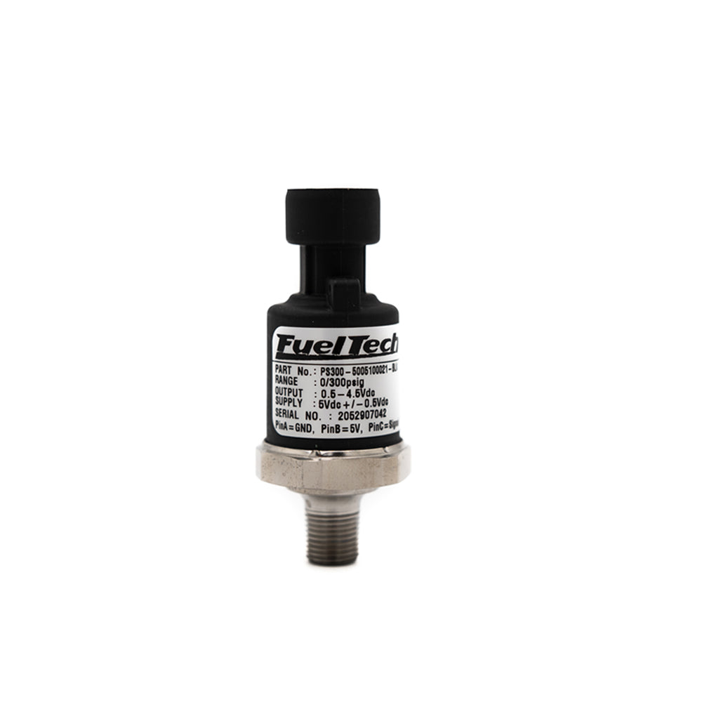 FuelTech 300 psi Pressure Sensor for Fuel Oil and Wastegate