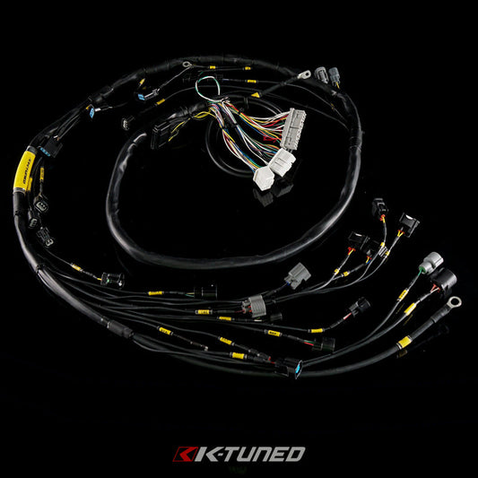 Race-Grade with Reychem K-Series Tucked Engine Harness w/Integrated power wire -  w/RSX Injector Clips