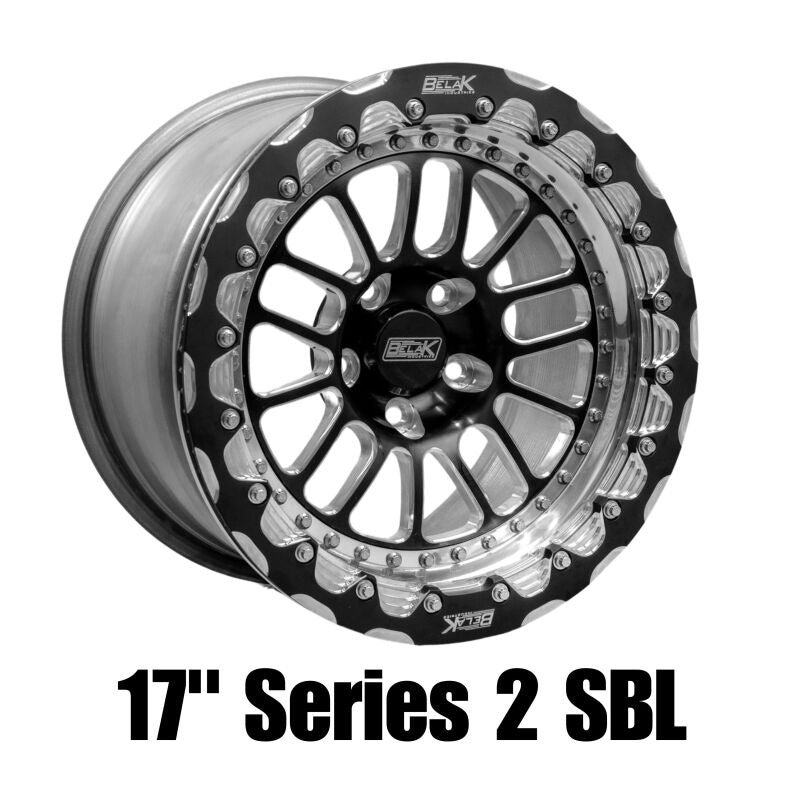 Belak 17x4.5 / 2.25 BS / 5x114.3 BP / Series 2 Wheel - Monoblock (Req Spacer/Extended Studs)