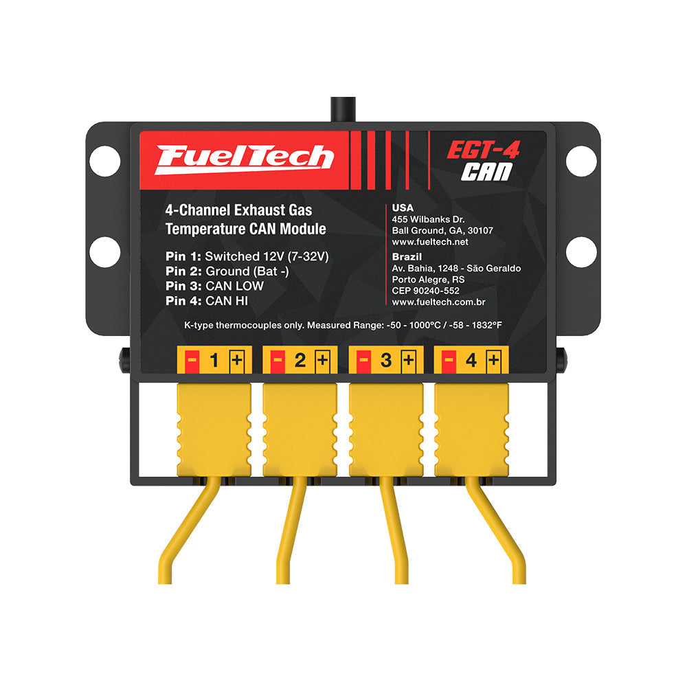 FuelTech 4 Channel Exhaust Gas Temperature Module with CAN Connectivity