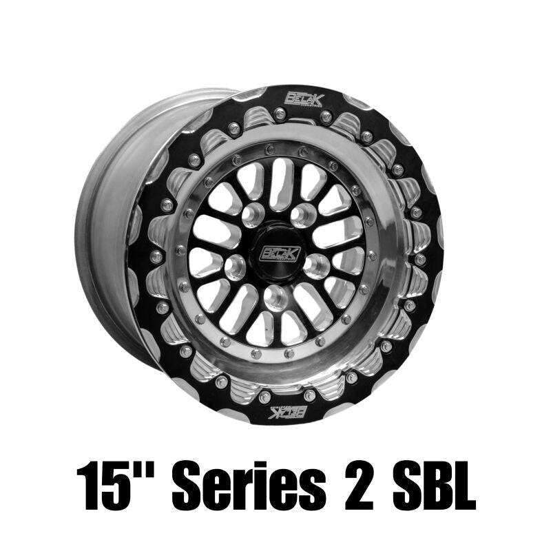 Belak 15x3.5 / 2.25in BS / 4x100 BP / Series 2 Wheel - Monoblock