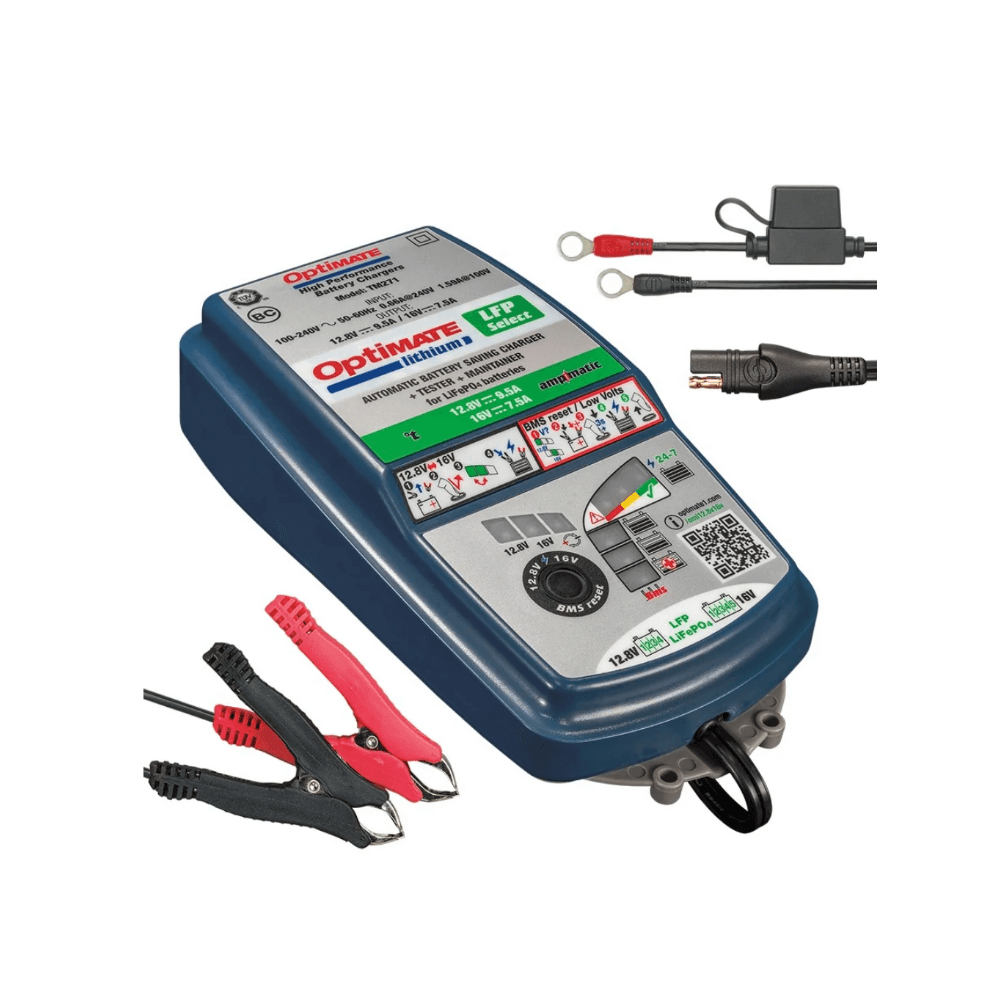 FuelTech Optimate Tecmate TM-271 Lithium Battery Charger 16v