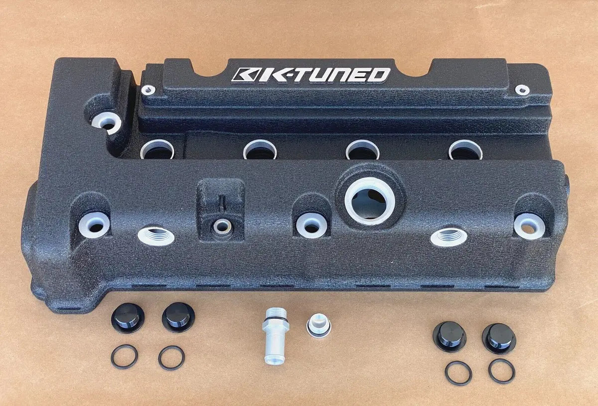 Vented Valve Cover - Wrinkle Black