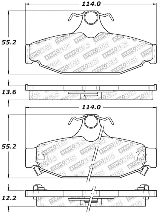 StopTech Performance Brake Pads