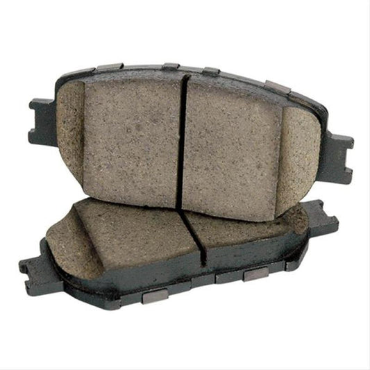 PosiQuiet 08-13 BMW X6 11-13 BMW X5 Rear Ceramic Brake Pads