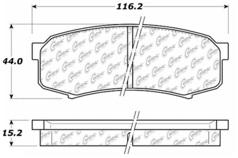 StopTech 03-20 Toyota 4Runner/ 07-14 FJ Cruiser Street Rear Touring Brake Pads