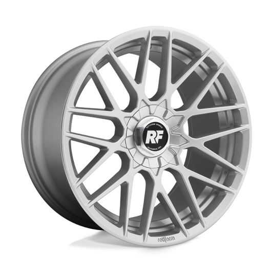 Rotiform R140 RSE Wheel 18x9.5 5x112/5x120 25 Offset Concial Seats - Gloss Silver