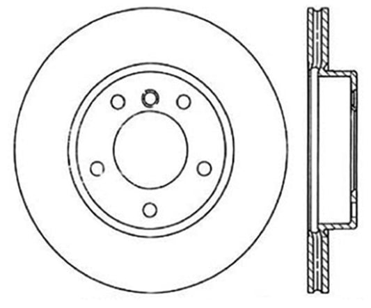 StopTech Slotted & Drilled Sport Brake Rotor