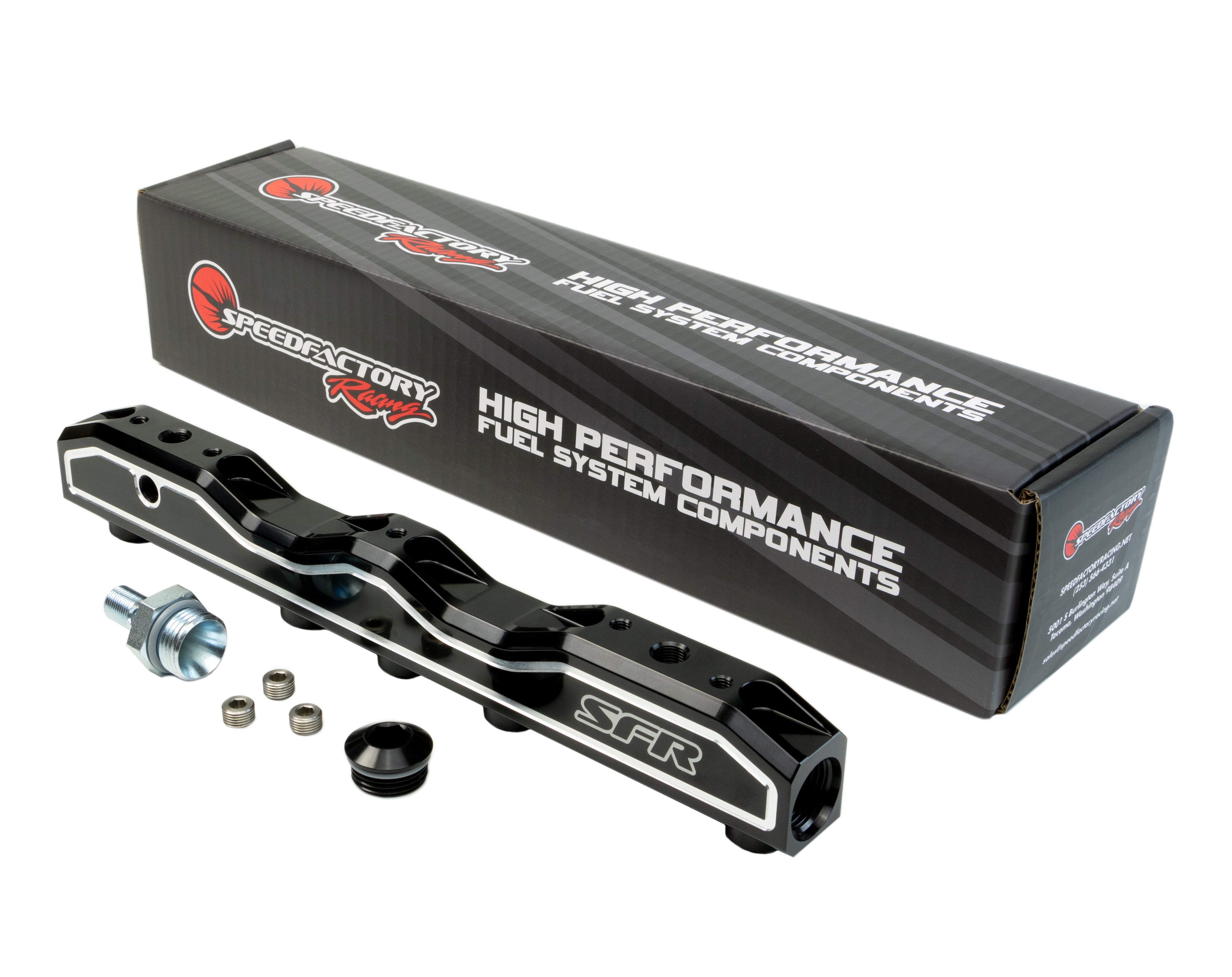 SpeedFactory Racing Billet B-Series 10AN Mega Flow Fuel Rail – New ...