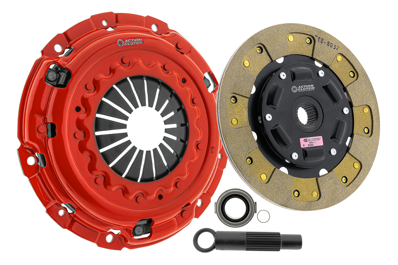 Stage 2 Clutch Kit (1KS) for Toyota Pickup 1989-1992 2.2L/2.4L SOHC (22R, 22RE) RWD/4WD RWD/4WD