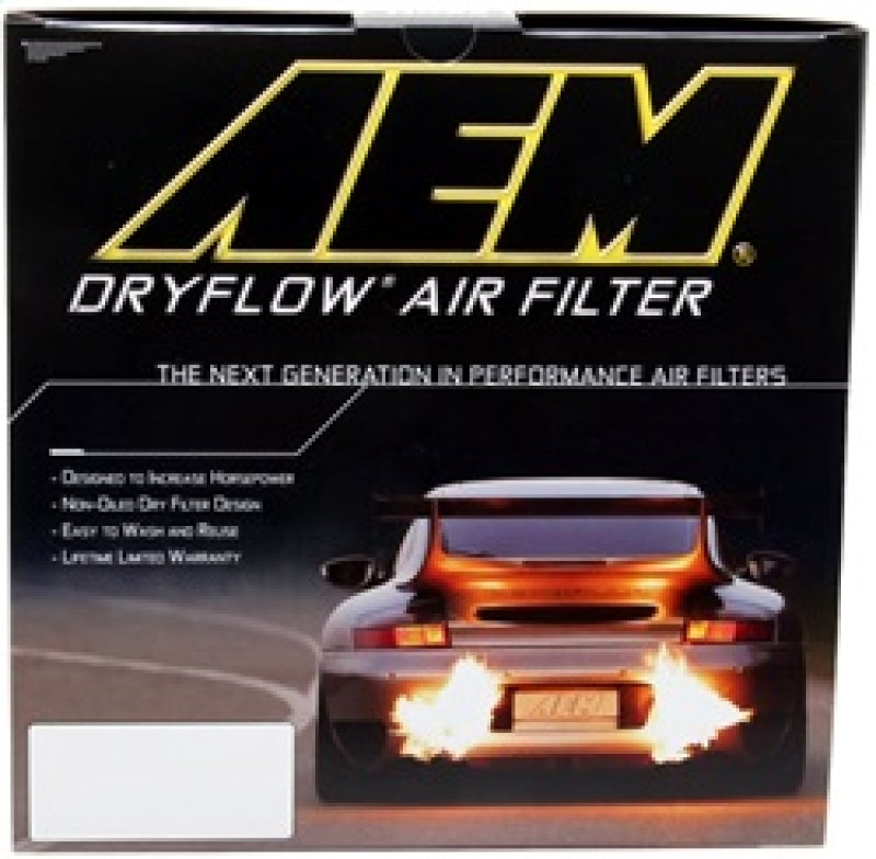 AEM 5in Dryflow Air Filter with 8in Element