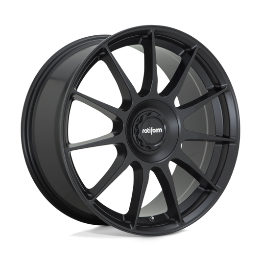 Rotiform R168 DTM Wheel 19x8.5 5x112/5x120 45 Offset - Satin Black