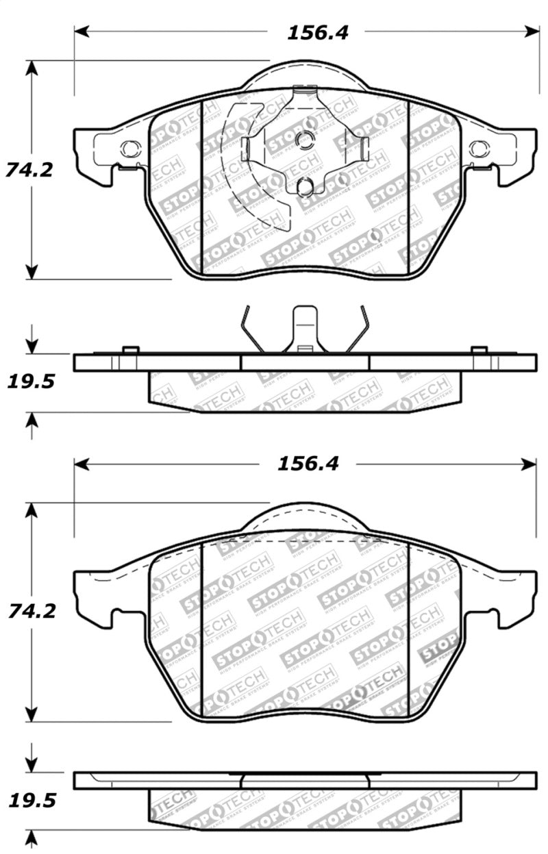 StopTech Performance Brake Pads